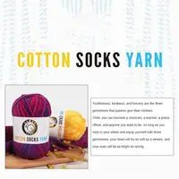 1pc Sweet Soft Cotton Baby Knitting Wool Yarn Thick Yarn Fiber Velvet Yarn Hand Knitting Wool Crochet Yarn for DIY Sweater 2