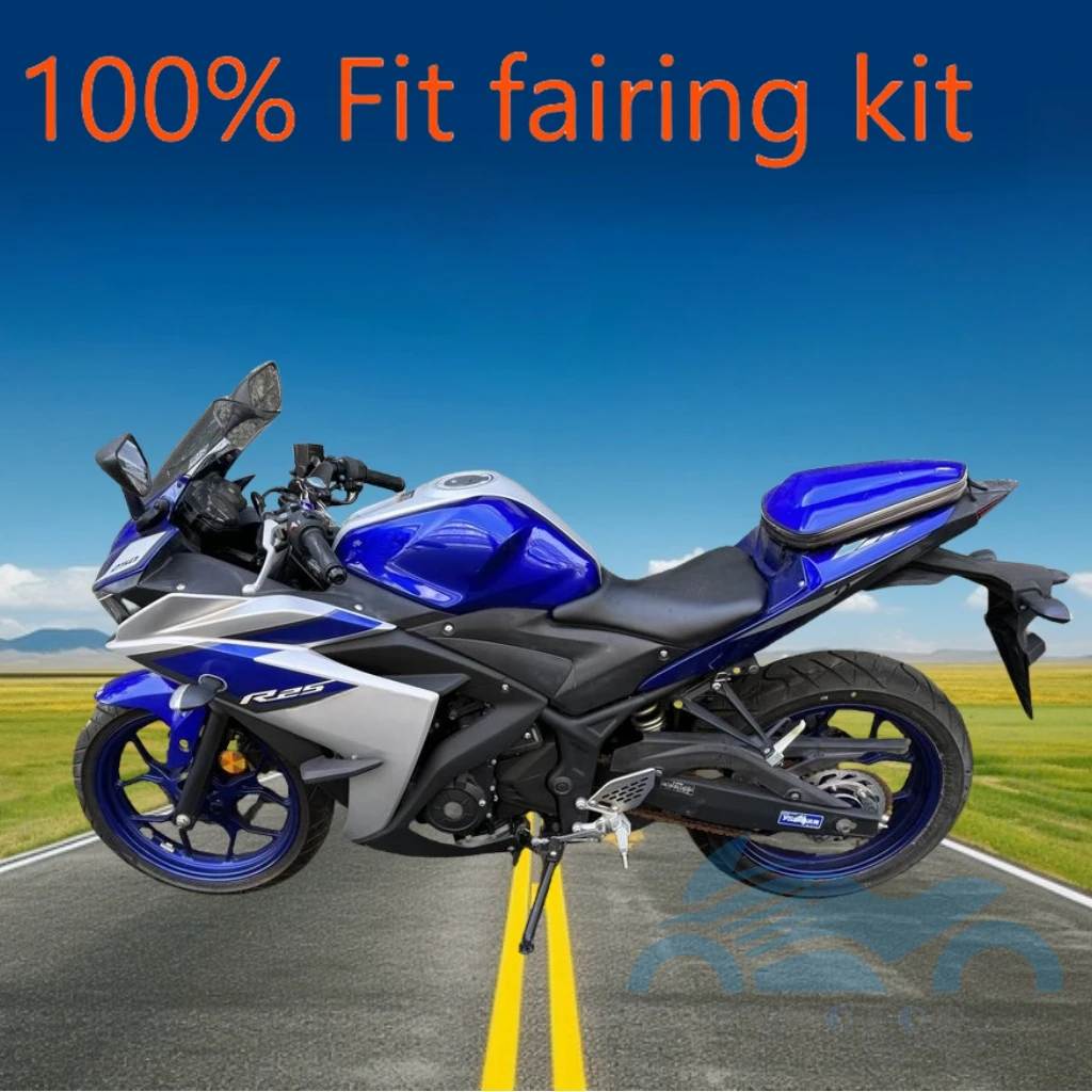 

Серебристо-Синий Корпус кузова подходит для YAMAHA YZF R25 R3 2013 2014 2015 2016 2017 фотообойма