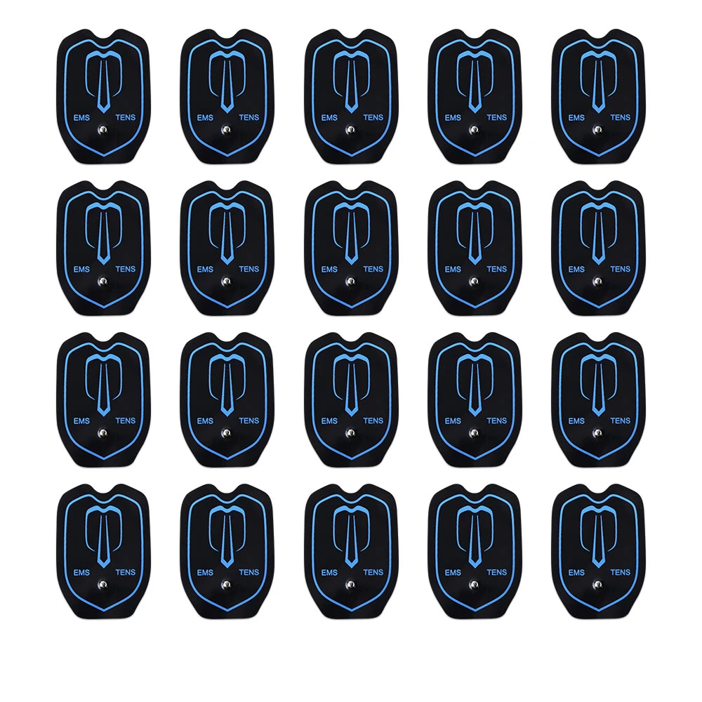 20/10PCS Electrode Pads Gel for Tens Acupuncture Physiotherapy Machine Slimming Pulse Ems Muscle Stimulator Massager Sticker muscle stimulator electrode pads