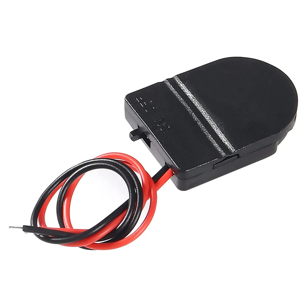 CR2032 Button Coin Cell Battery Socket Holder Case Cover With ON-OFF Switch 3V battery Storage Box 5Pcs battery holder