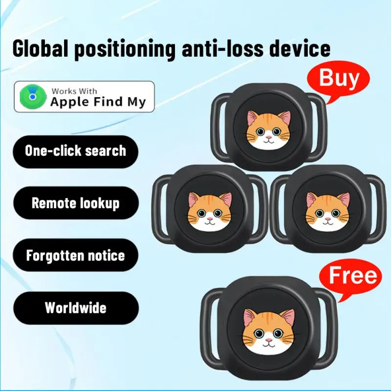 

RYRA Find My Locator Mini GPS Tracker Apple Positioning Smart Bluetooth Anti-loss Device For Elderly Children Pets Apple Find My