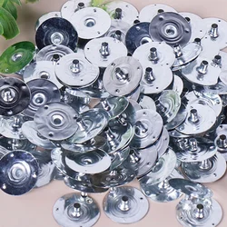 Wood Candle Wicks with Iron Base Clips - Aromatherapy Candle Making Kit (50 Pieces) (Width 1.25CM 100pcs)