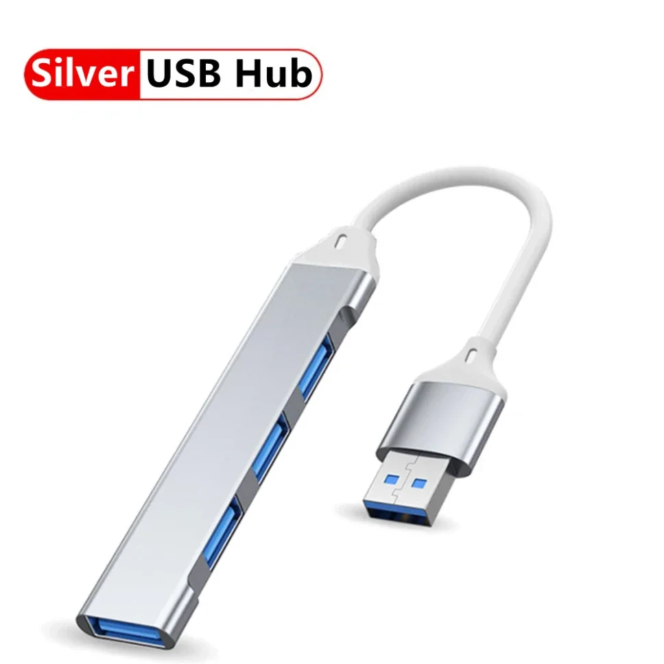 USB 3.0 Hub 4 Port USB تمديد Hub عالية السرعة Type...