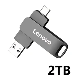 High - Speed USB 3.0 Flash Drive - 1TB/2TB Large Capacity Storage (Black - 2TB)