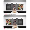 Single Large Size Nanometer Black Three Cover Hidden Kitchen Sink 4mm Thickness Handmade Sinks With Drain Plate Sinks 5