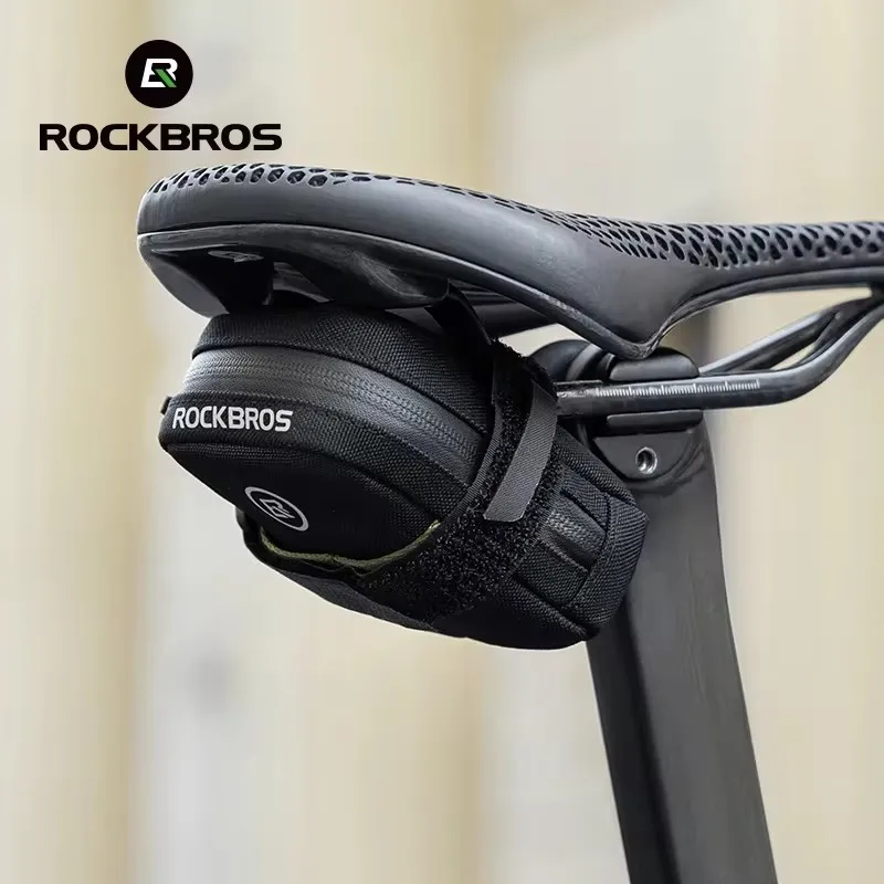 HAND MADE ロードレーサー(オリジナル▪エアロ風シートステー処理) ROCKBROS Mini Bicycle Saddle Bag Lightweight Small 0.35L