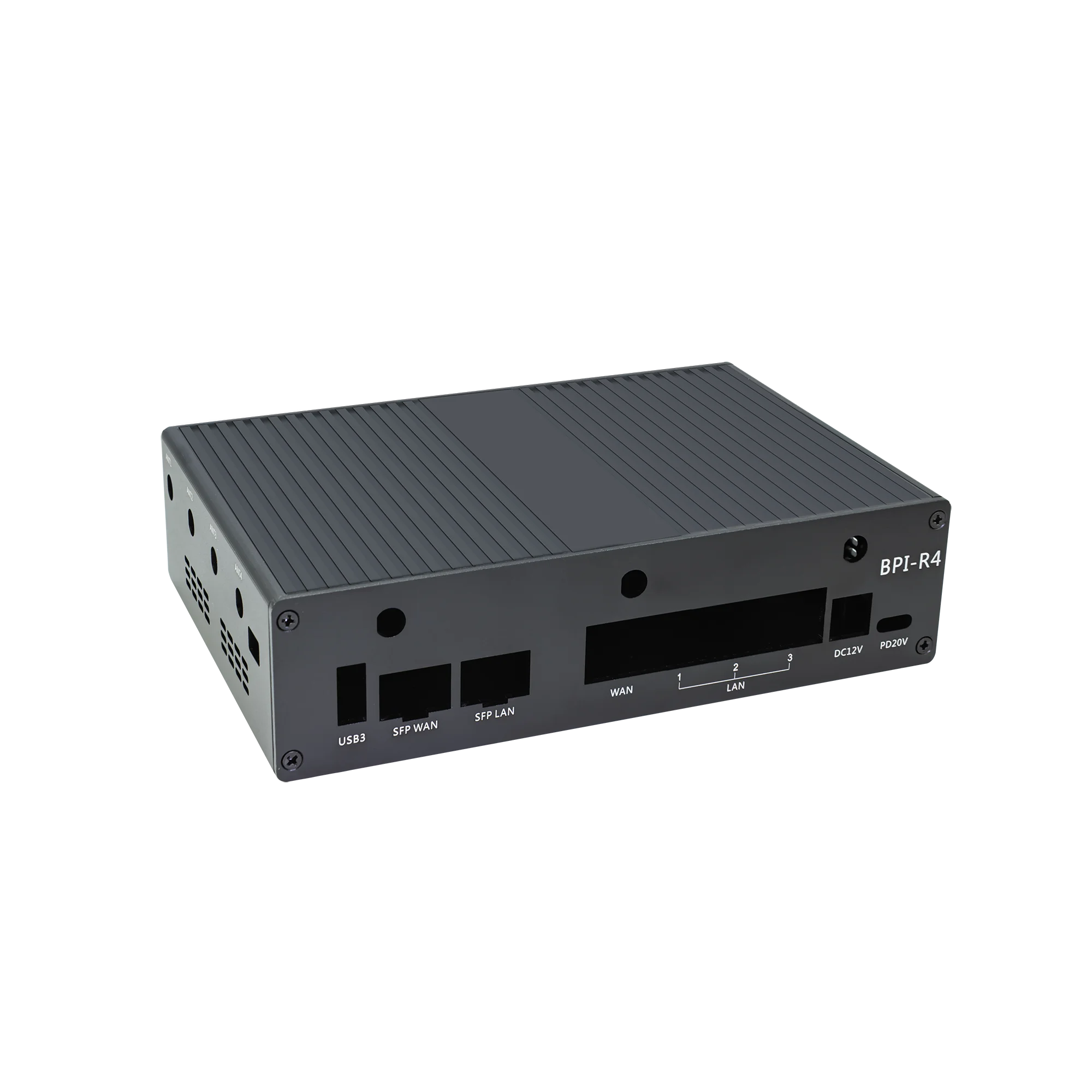 Banana Pi BPI-R4 Aluminum Case for Banana Pi BPI-R4 Development Board Accessories mini development board
