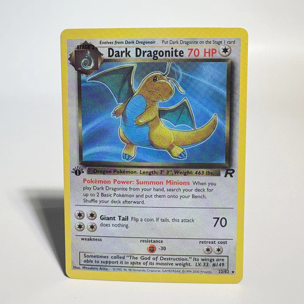 PKM/TCG Proxy Card DARK GYARADOS DARK CHARIZARD HO-OH HOUNDOOM Hobbies Collection Battle Das beste Geschenk PKM Card – Detail 4