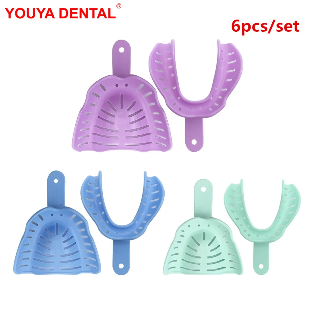 bandejas-de-impresi-n-dental-desechables-bandeja-de-pl-stico-colorida