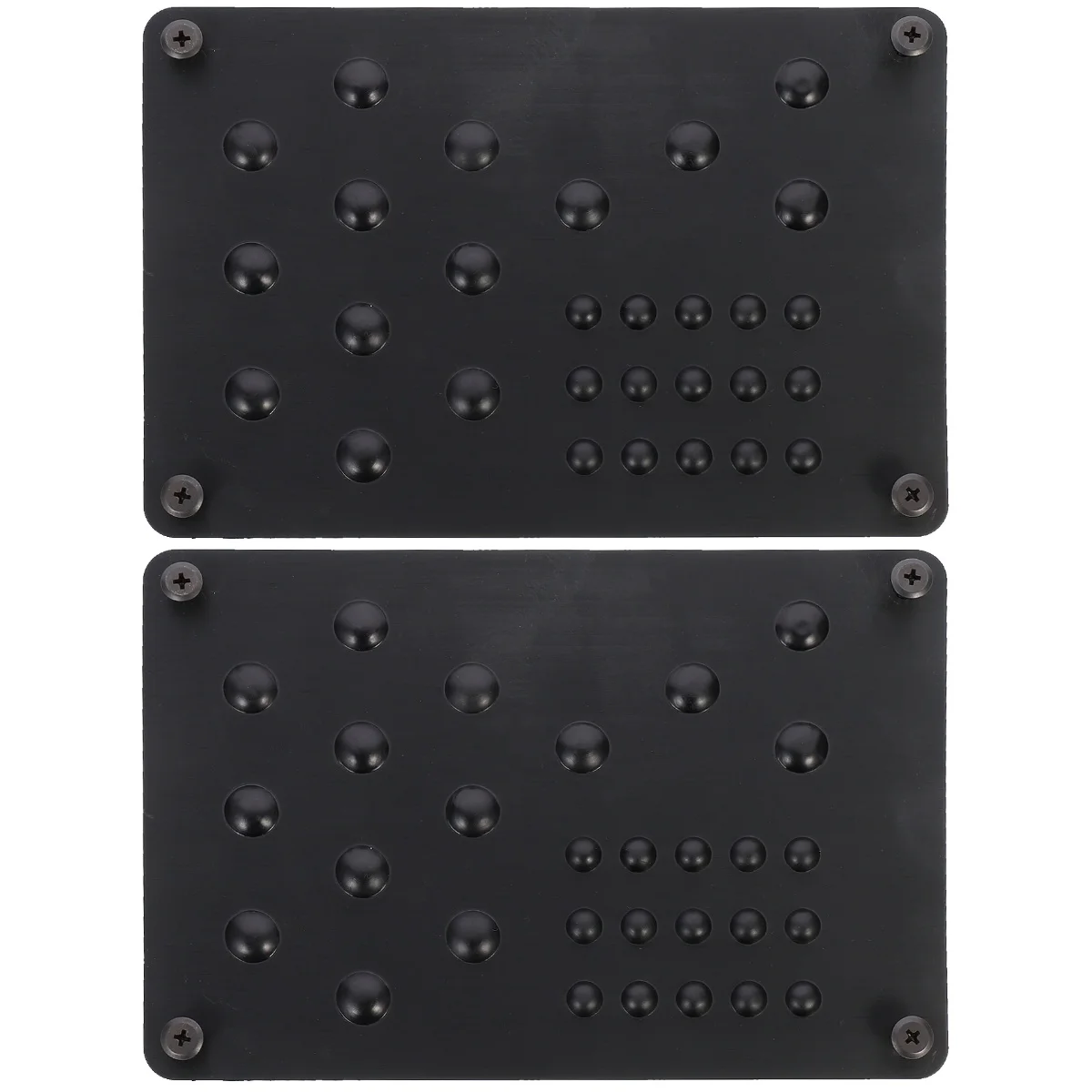 

2 Sets Car Floor Plate Pedal Car Pedal Floor Pad Car Pedal Non-Slip Pad