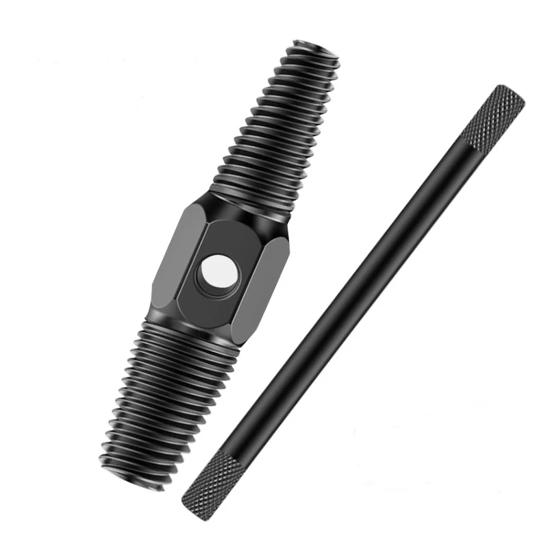 

1 Set Double-Head Tap Faucet Valve Screw Extractor Set Damaged Broken Wire Water Pipe Bolt Remover Multipurpose Home Tools