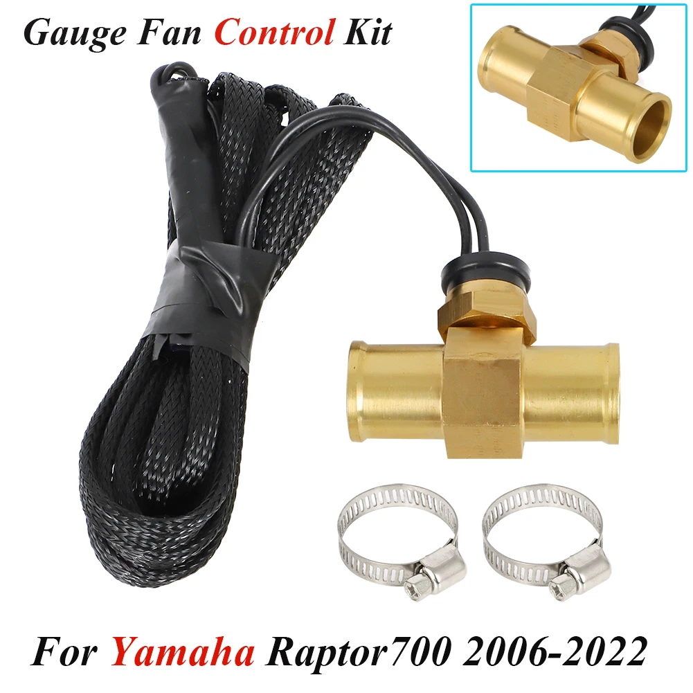 

Raptor 700 Gauge Fan Control Kit Wire Harness w/ Clamp For Yamaha Raptor700 2006-2022 Temperature Gauge Not Include