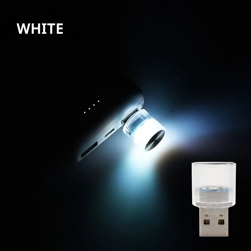 Compact USB LED Ambient Light for Interior Decoration & Portable Use