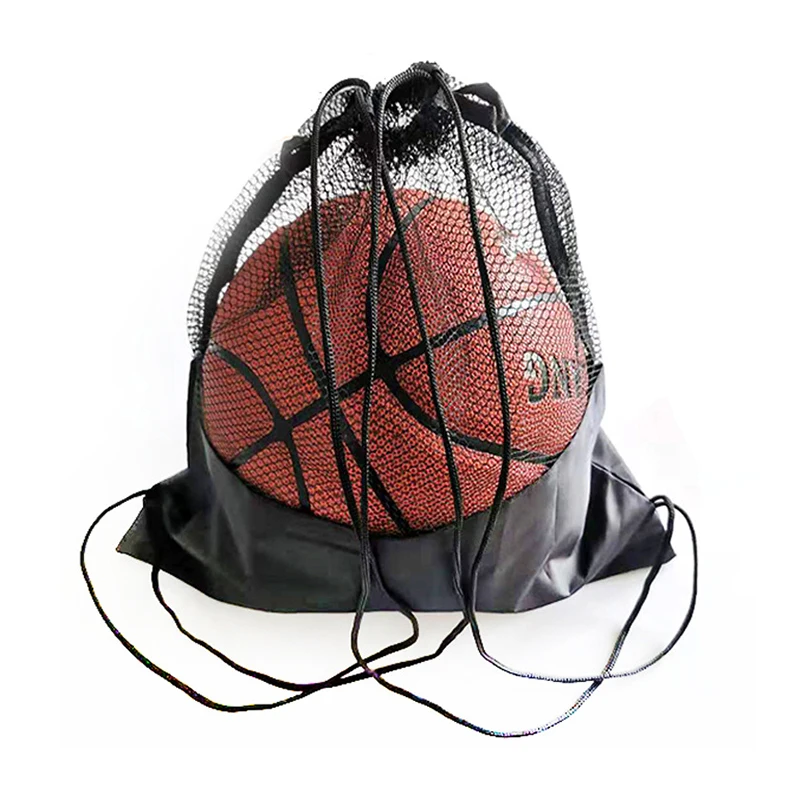

1Pc Half Mesh Bag Portable Football Storage Backpack Outdoor Basketball Volleyball Multifunctional Storage Bags