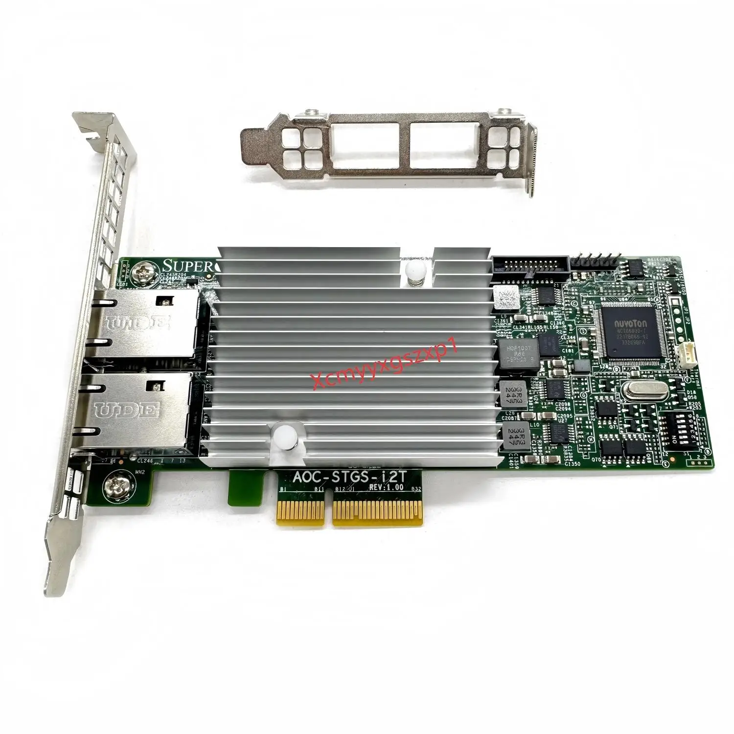1개 슈퍼마이크로 AOC-STGS-i2T 듀얼 포트 10Gbase-T PCI-E 3.0 인텔 X550-T2 네트워크 카드