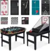 13-in-1 Combo Game Table Set for Home, Game Room, Friends & Family w/Ping Pong, Foosball, Basketball, Air Hockey, Archery 1