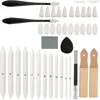 39PCS Blending Stumps and Paper Art Blenders Sketch Tools with Scrapers,Rub Sponge,Kneaded Eraser and Sandpaper Sharpeners 1
