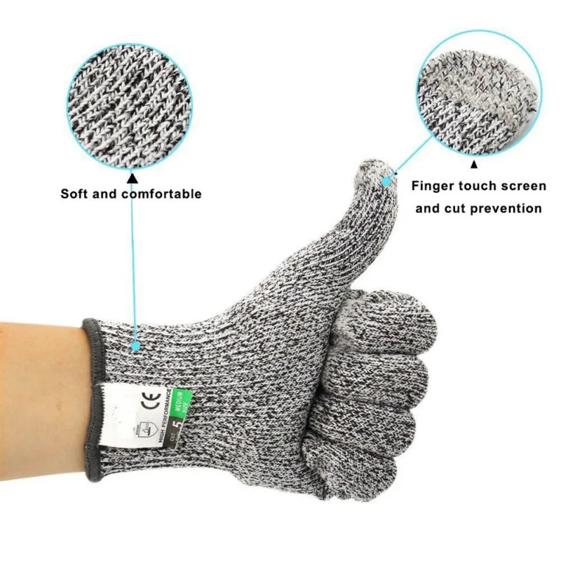 Fishing Gloves Anti Cut Proof Level 5 Multi-Purpose