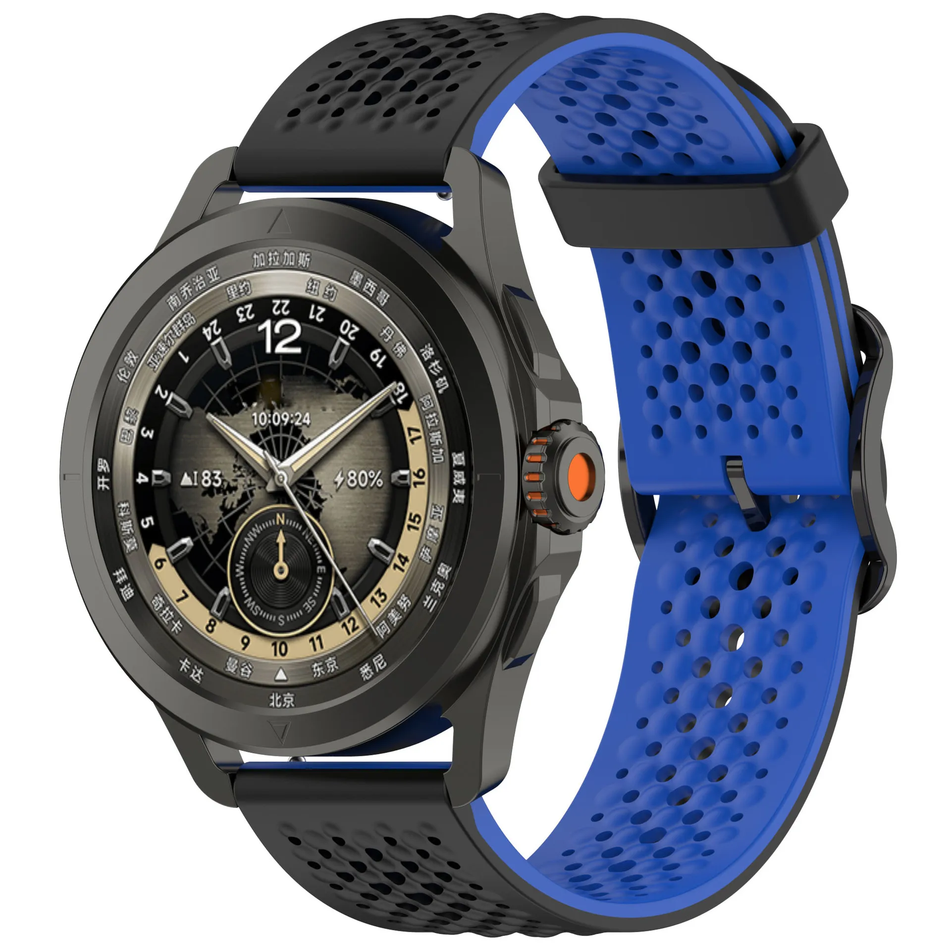 Breathable Silicone Strap for Smartwatches - Sport Edition