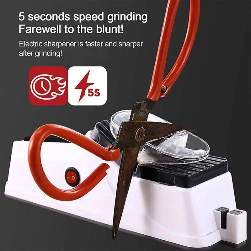Electric Sharpener Kitchen Knife Sharpening Kitchen Sharpening Stone Grinder Home Sharpener Portable Sharpener for Kitchen Knife