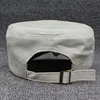 Classic Vintage Men Military Hat Adult Fashion Summer Autumn Brand Solid Adjustable Flat Top Cap For Women Z12X04 5