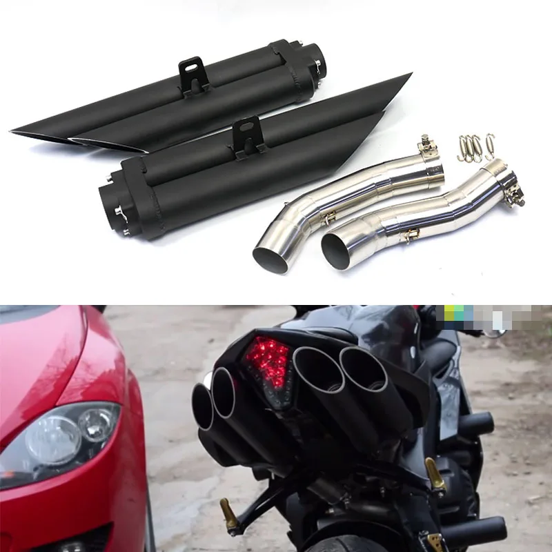 For Yamaha r1 2004 2005 2006 2007 2008 2009 2010 2011 2012 2013 2014 Motorcycle Complete Exhaust System Muffler Pipe Db Killer