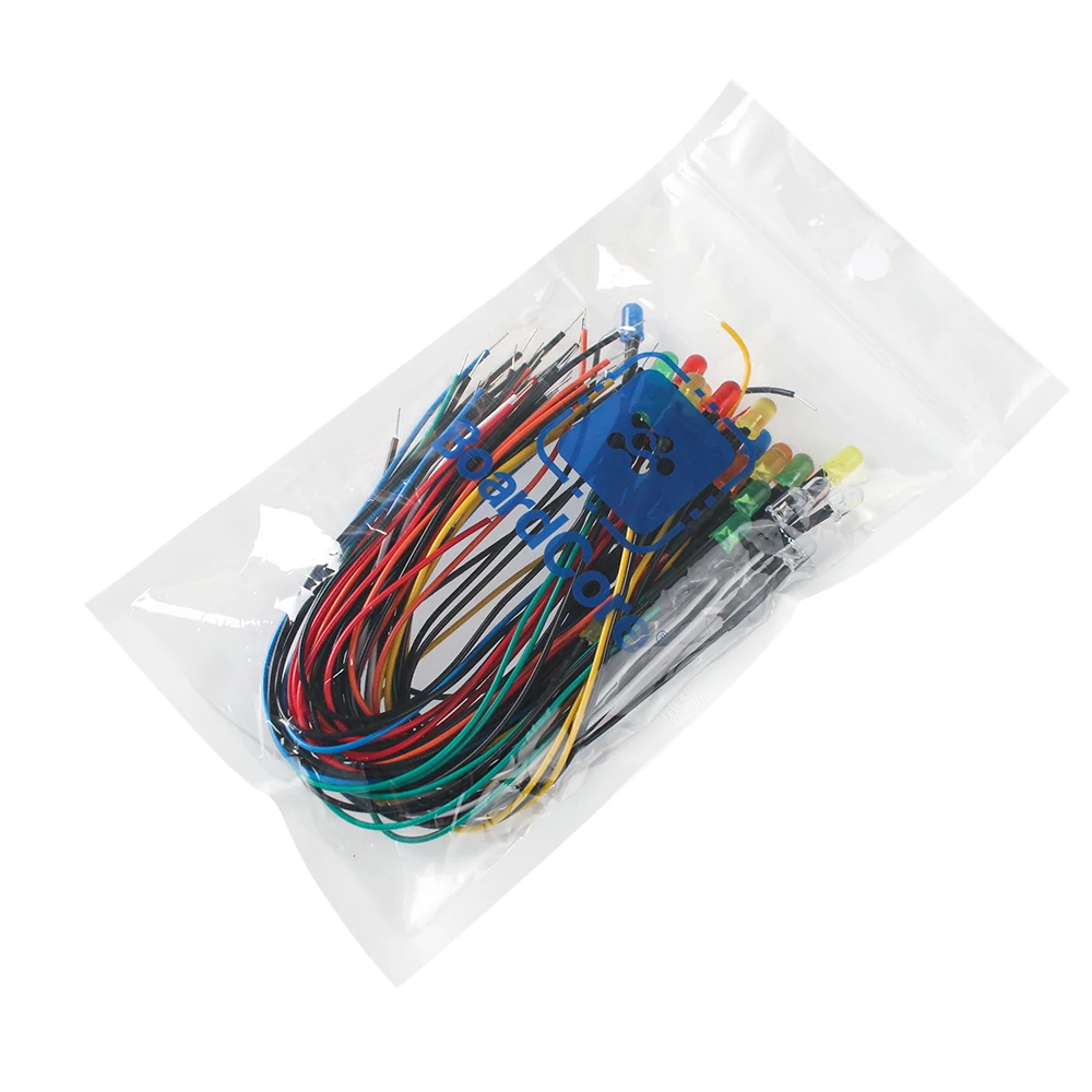 25/30/50pcs 12V 5mm Prewired LED Diodes Lights Kit Red/Green/Blue/White/Orange/Yellow Light Emitting Diodes 20cm for Arduino