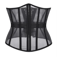 Underbust Corset Mesh Lace Top Burvogue – Breathable Shaper
