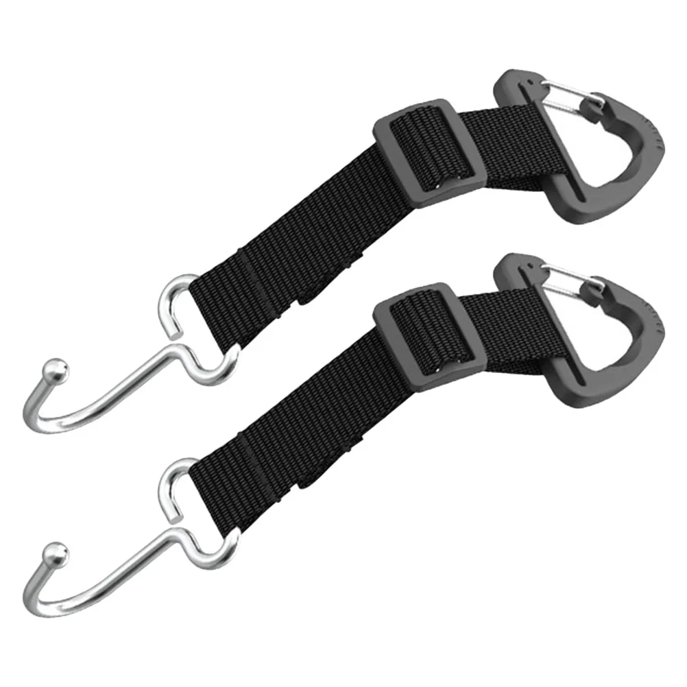 

2 Pcs Car Headrest Hook Hidden for Auto Backpack Cars Automotive Adjustable Vehicle Wallet