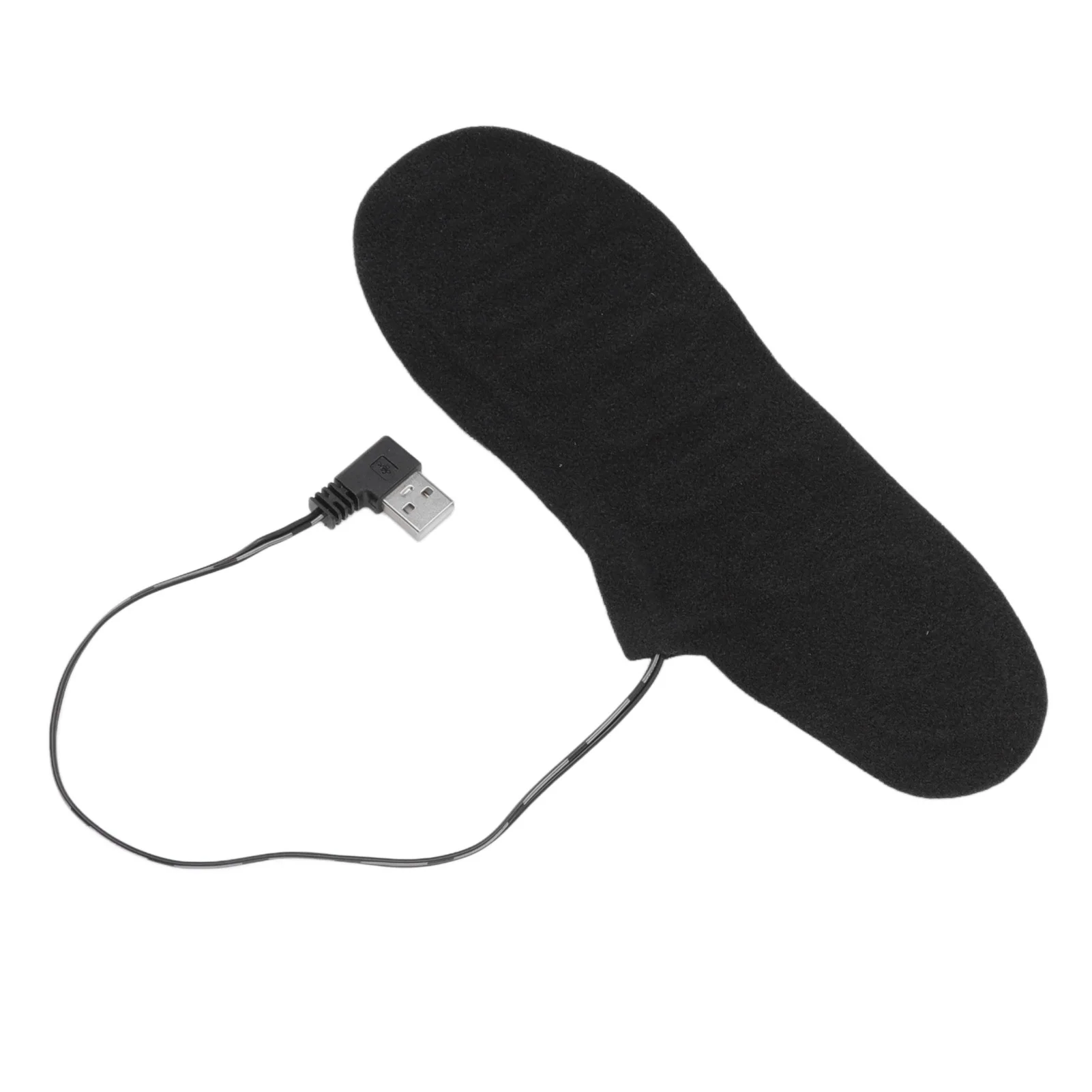 USB Rechargeable Heated Insoles 22cm Electric Feet Warm Sock Pad Winter Outdoor Activities Foot Warmers 4 Pcs