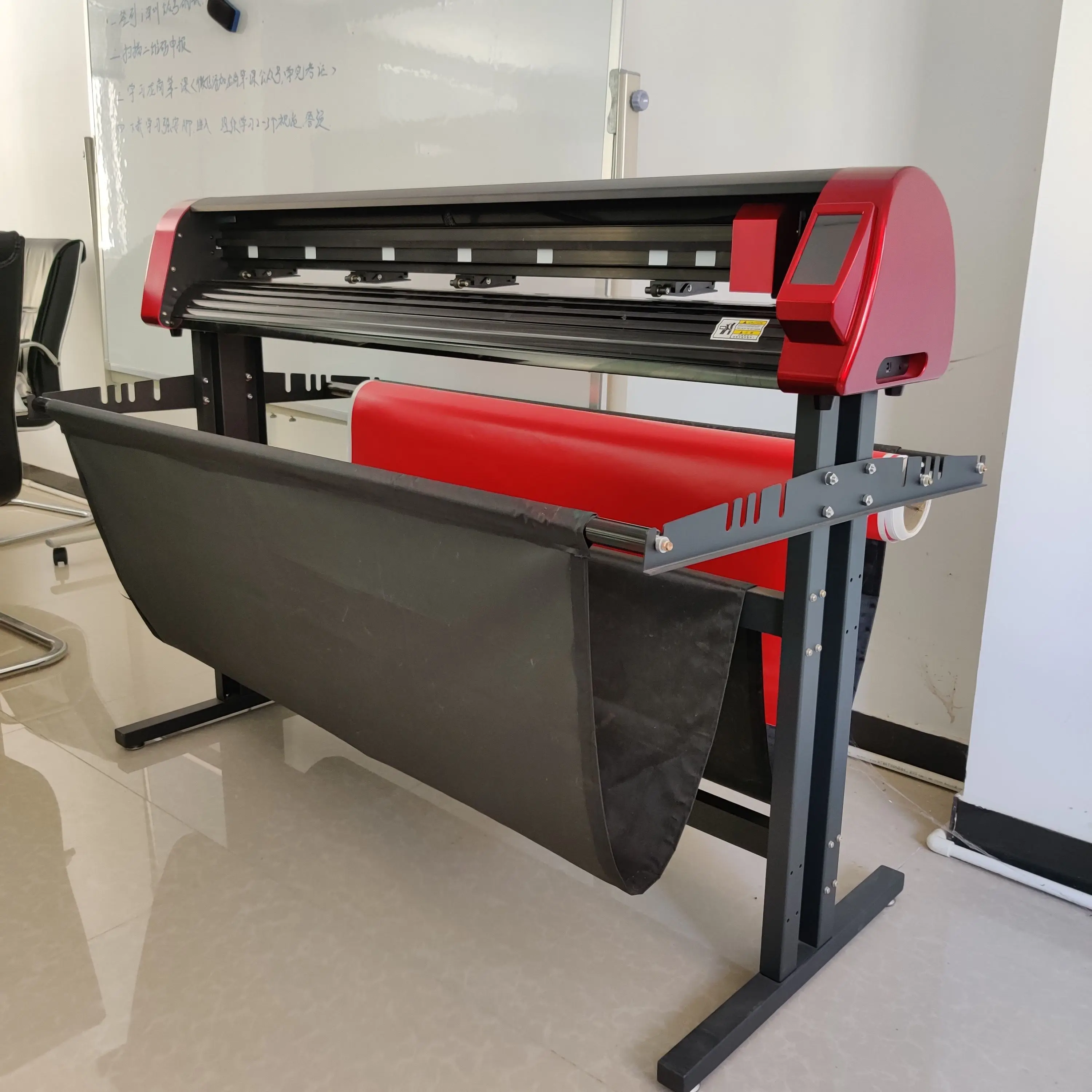 Ccd Camera Adesivo Vinylpaper Double Heads Plotter Da Taglio Signmaster Pro Plotter Grafico A Macchina Intelligente Per Il Taglio Automatico Del Conto