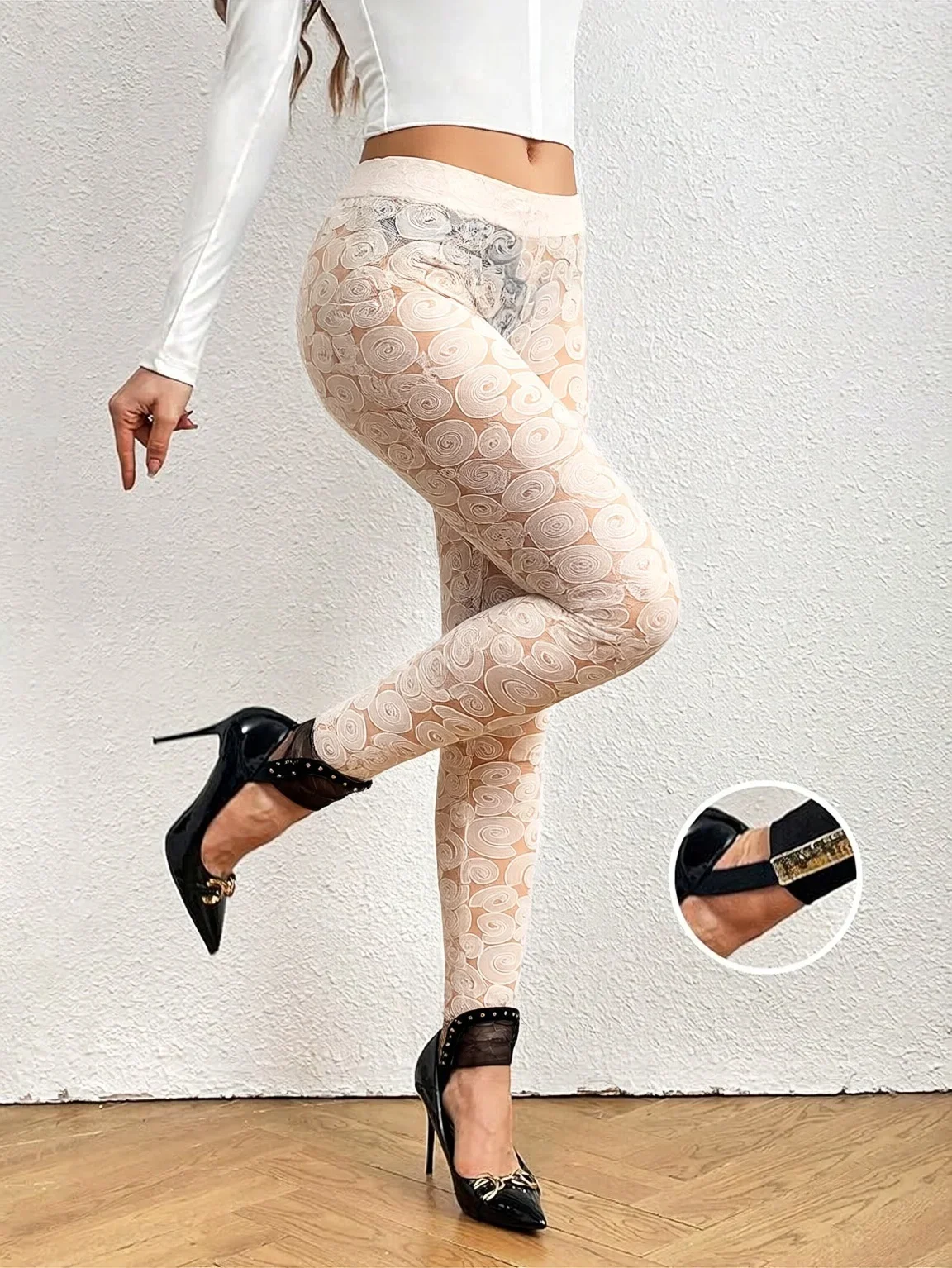 Women's Leggings Sport Gym Leggings Tights Pants Casual Slim Printed Fitness Yoga Raises Butt Girl Leggings - 3