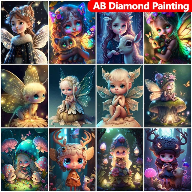 YiMeido AB Diamond Painting Anime Character Art Picture Set Cross Stitch 5D  DIY Diamond Embroidery Cartoon for Children Gift - AliExpress