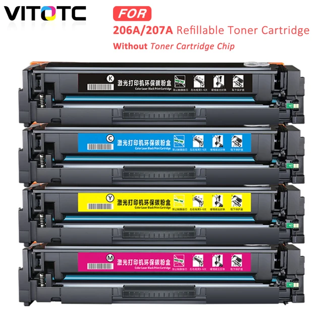 Compatible 207a W2210a W2211a W2212a W2213a Toner Cartridge For Hp