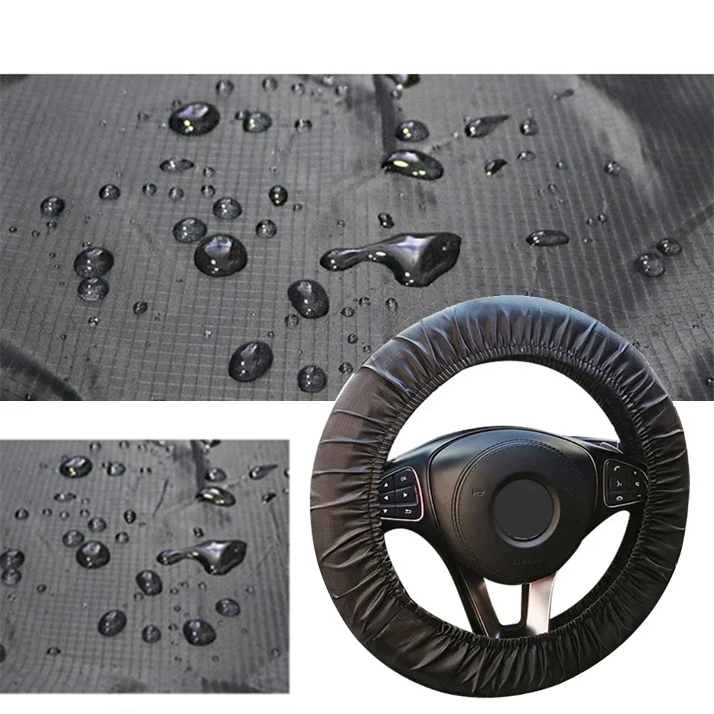 Car Steering Wheel Cover Dust-proof Universal Oxford Cloth Repair Protection Parts