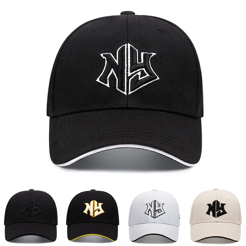 Neue Mode Buchstaben Stickerei Hip Hop Trucker Hüte Frauen Männer Baseball mützen weibliche männliche Sport visiere Snapback Cap Unisex Sonnenhut