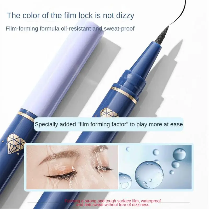 

Lamera Waterproof Liquid Eyebrow Easy To Color Sweat-proof Eyebrow Pen Ultra Thin Head Eye Makeup Cosmetic Easy to Use Makeup