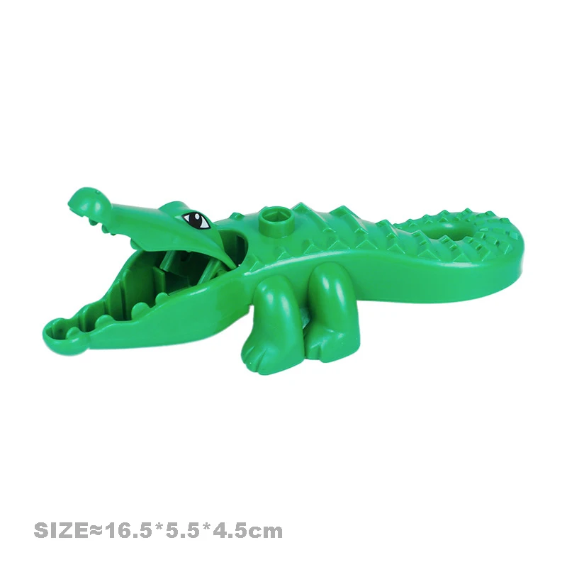 Farm Animals Big Building Blocks Accessories Pig Dog Cow Horse Crocodile Elephant Compatible with bricks Zoo Children Toys gift building blocks,construction blocks