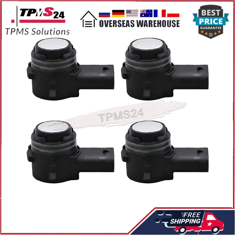 

4PC PDC Parking Assist Sensor 5Q0919275 For Audi A3 VW Golf Jetta Scirocco Seat Leon Skoda Octavia