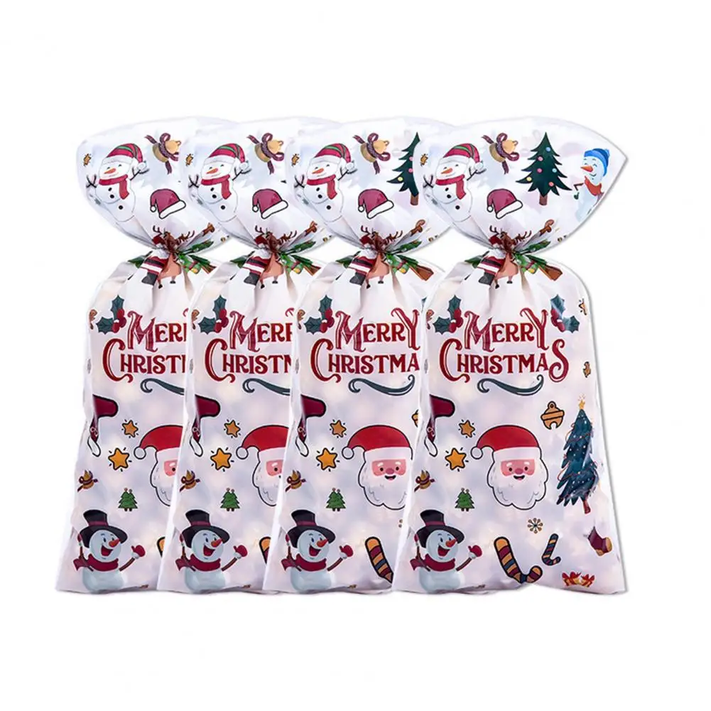 

Candy Pouch Christmas Gift Bag Festive Christmas Candy Bags Durable Xmas Cookie Packing Bags for Party Favors Gifts