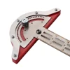 10/15/20 inch Woodworkers Edge Rule Protractor Woodworking Ruler Angle Measure Stainless Steel Carpentry Layout Carpenter Tools 4