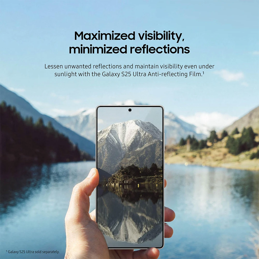 Premium Anti-Reflective Screen Protector Film - 2 Pack