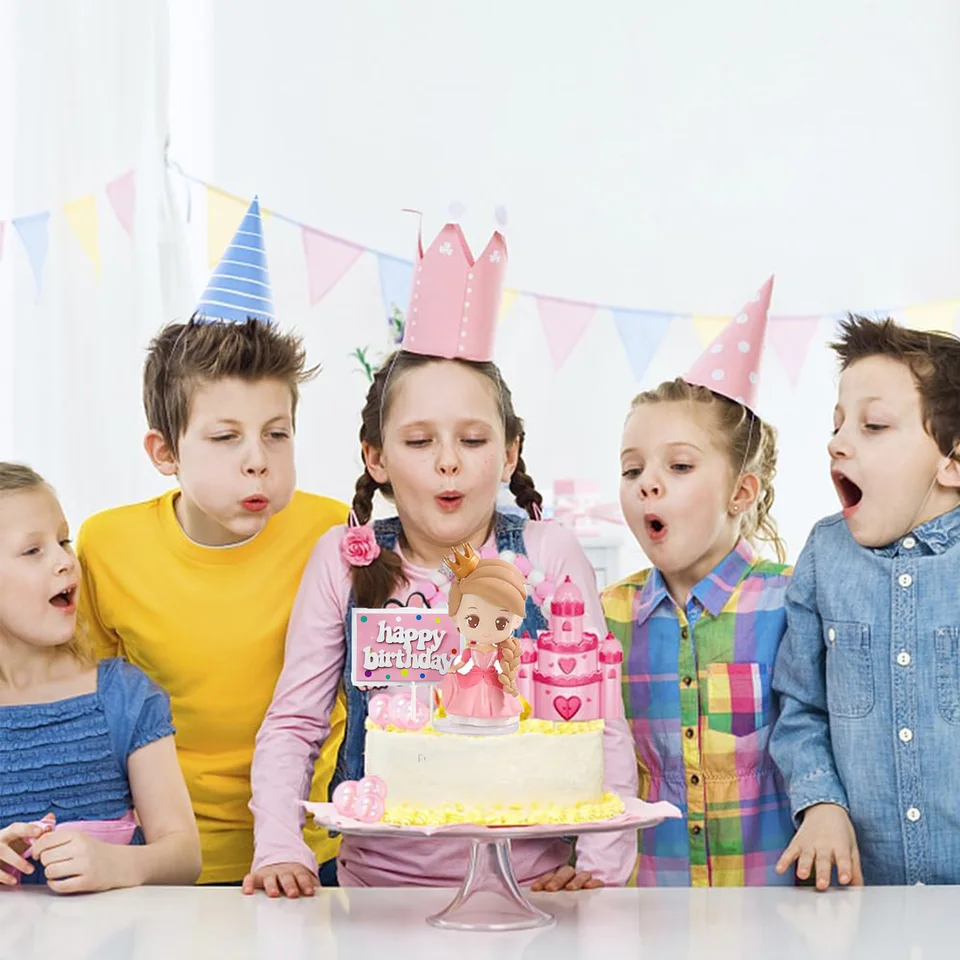 Suministros Para Fiestas De Cumpleaños Con Temática De Princesas