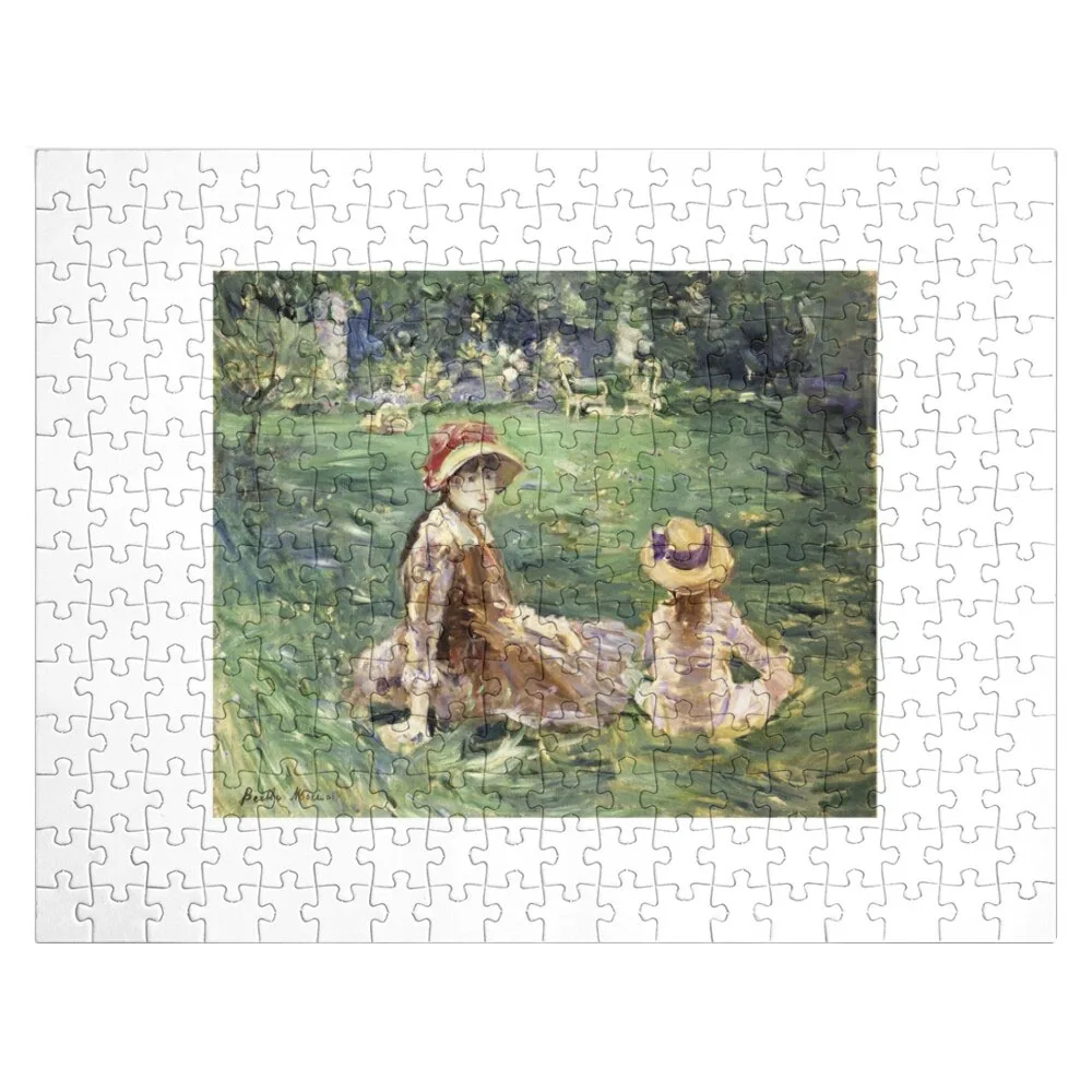 

Berthe Morisot - In The Garden At Maurecourt Jigsaw Puzzle Customizable Gift Wooden Jigsaw Puzzle Personalized Name Puzzle