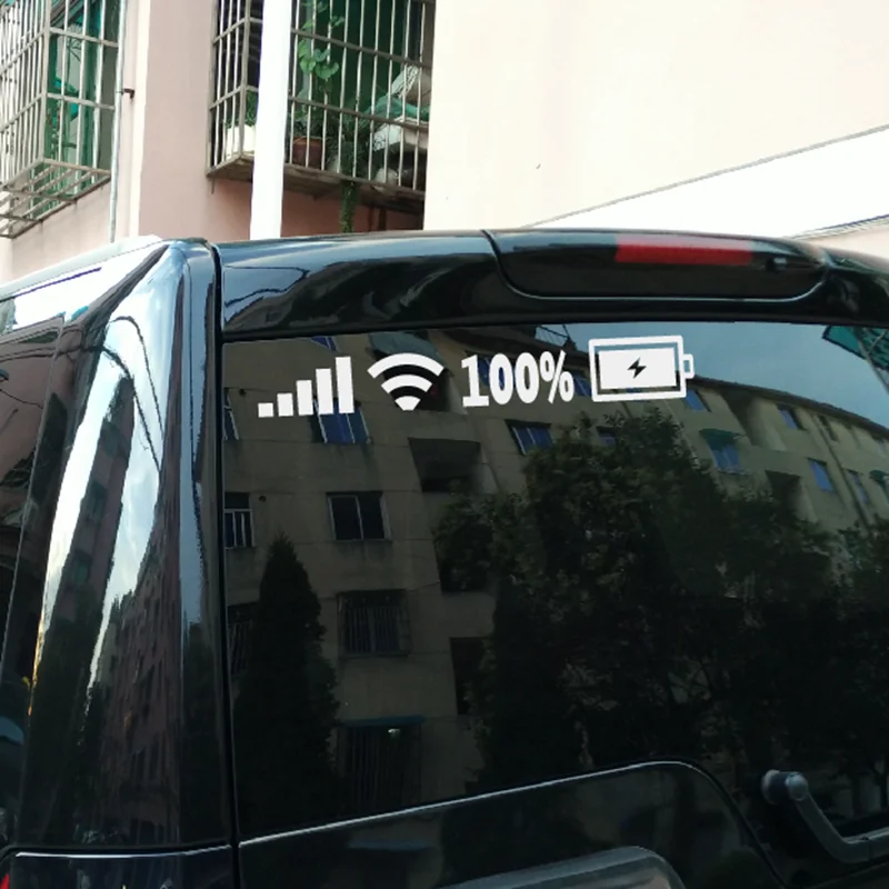 Наклейка на заднее стекло автомобиля с Wi-Fi |