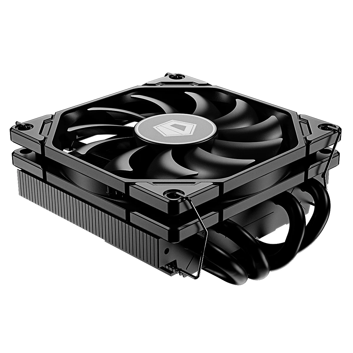 Radiador Cpu de Baixo Perfil Id-cooling Heatpipe 9cm Ventilador de Refrigeração 45 mm Altura Chassi a4 Lga1700 1200 115x Am5 Am4