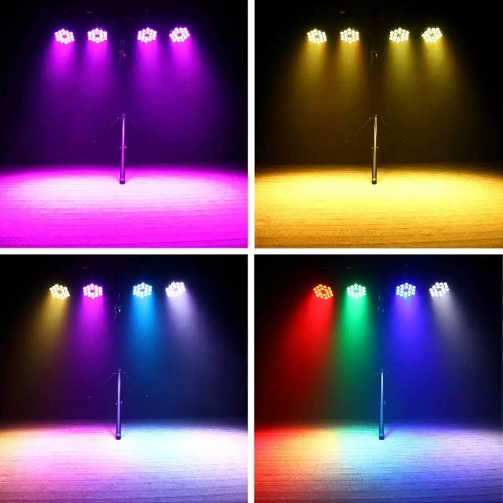 Stage Lights, U`King 180W 4-in-1 Stage Lighting Effect by and Sound Activated Control Wash
