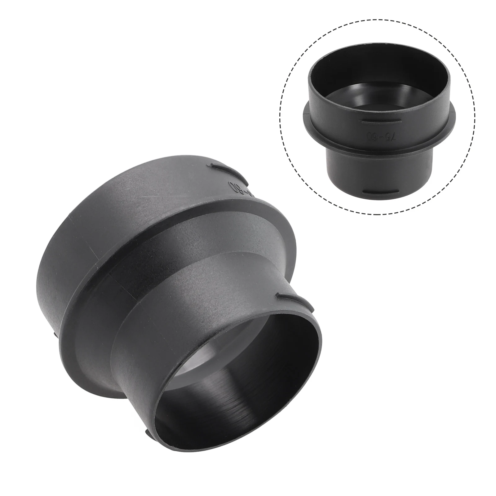 

Connection Parking Heater 1x 75- 60mm Accessories Air Outlet Heater Exhaust Pipe Connector Parts For Webasto For Eberspaecher
