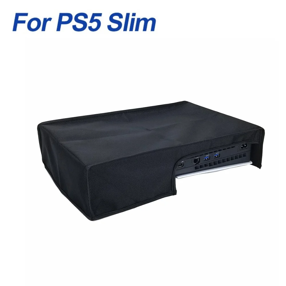 WFTE Cover per Ps5 Project Q Cover per Telefono Morbida TPU Ultra Sottile Elegante Custodia Protettiva per Ps5 Project Q [Protezione Anticaduta, Antiscivolo] - Nero Opaco