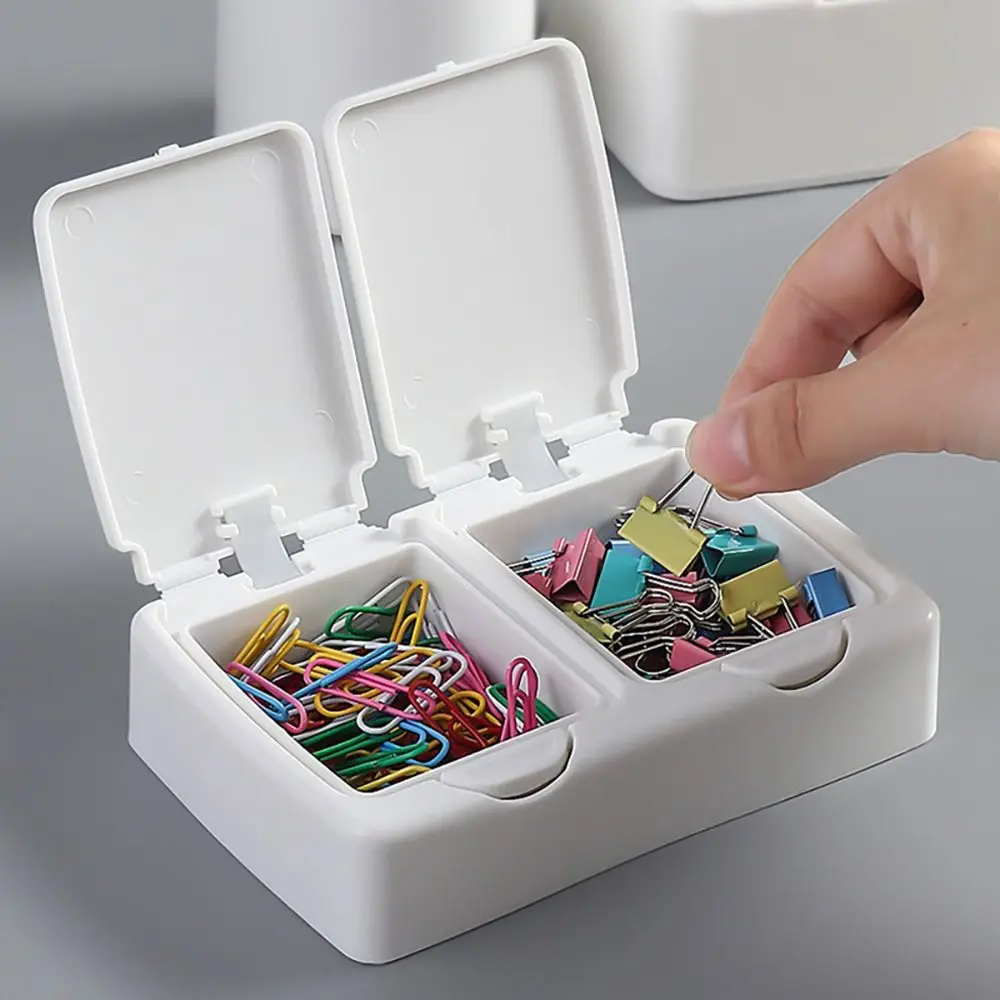 Versatile Double-Grid Pop-Up Storage Box